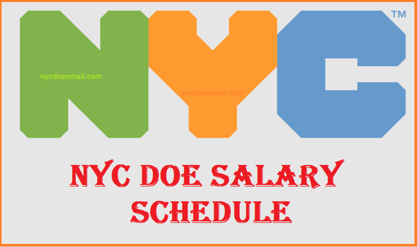 NYC DOE Salary Schedule